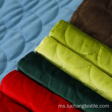 Sofa kayu perabot dengan penutup kain